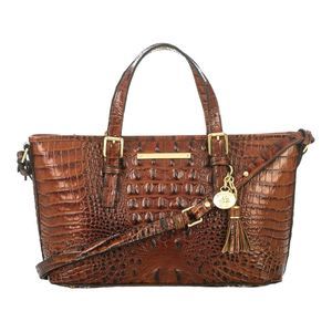 Brahmin Mini Asher Pecan Melbourne Satchel